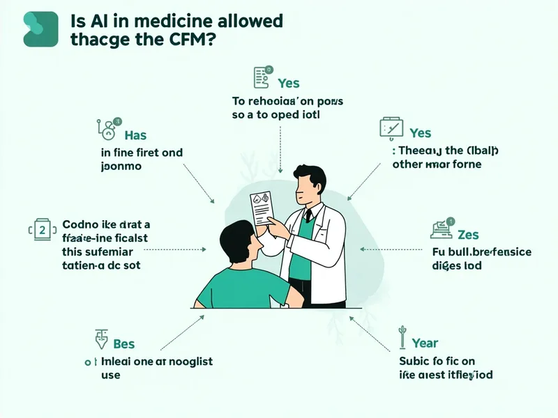Médica revisando no computador uma recomendação gerada por sistema de inteligência artificial