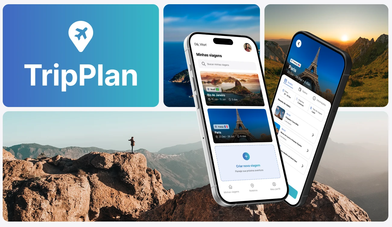 TripPlan — app de planejamento de viagens